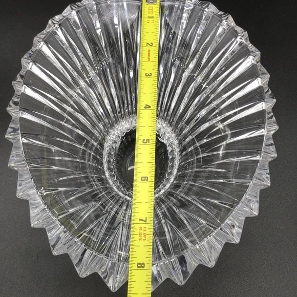 Rare! ROGASKA Crystal Bowl Made In Slovenia. An outstanding beautiful bowl. - Picture 6 of 10